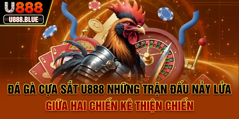 Đá Gà Cựa Sắt U888 - Trải Nghiệm Cược Hấp Dẫn Mỗi Ngày